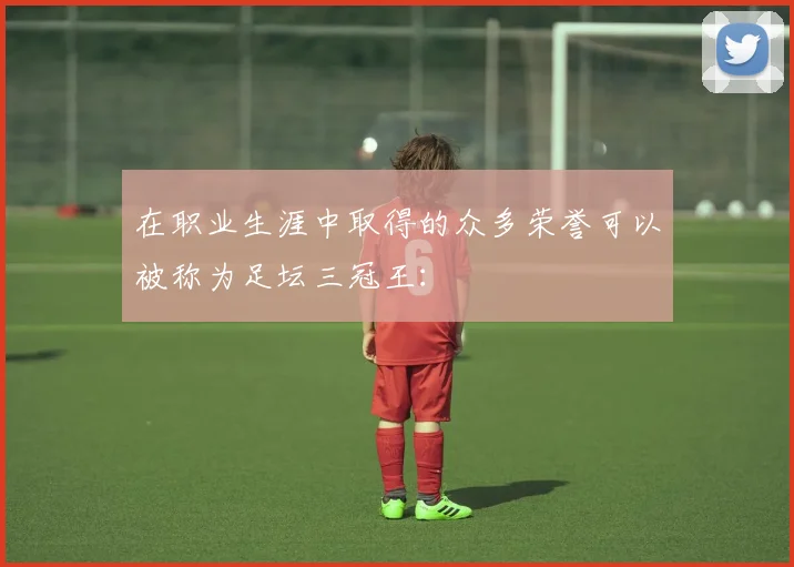 在职业生涯中取得的众多荣誉可以被称为足坛三冠王：
